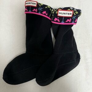 Hunter kids boots socks
